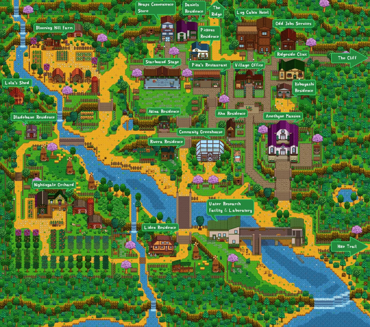 map of stardew valley